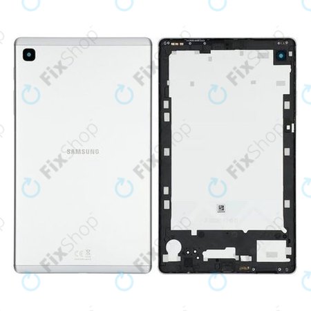Samsung Galaxy Tab A7 Lite LTE T225 - Carcasă Baterie (Silver) - GH81-20774A Genuine Service Pack