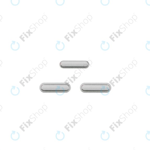 Apple iPad Air - Butoane Laterale (Silver)