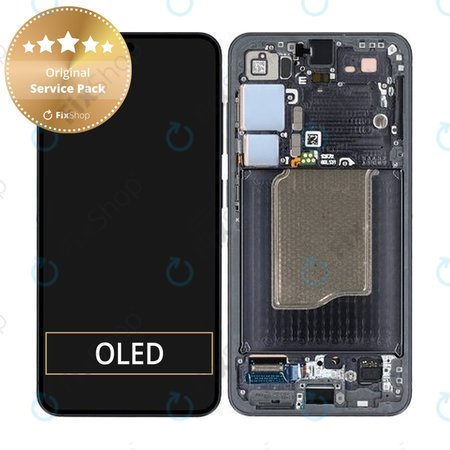 Samsung Galaxy S25 - Ecran LCD + Sticlă Tactilă + Ramă (Blueblack) - GH82-36329E Genuine Service Pack