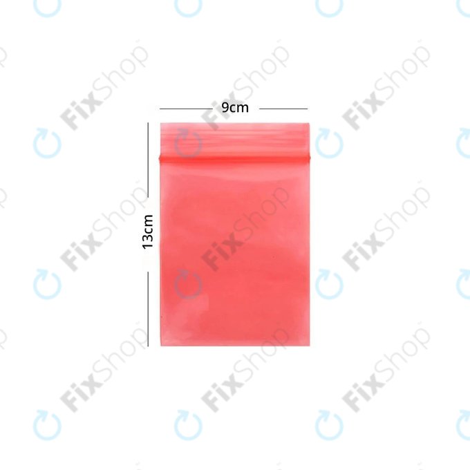 Pungi Antistatice ESD (Red) - 9x13cm 100buc