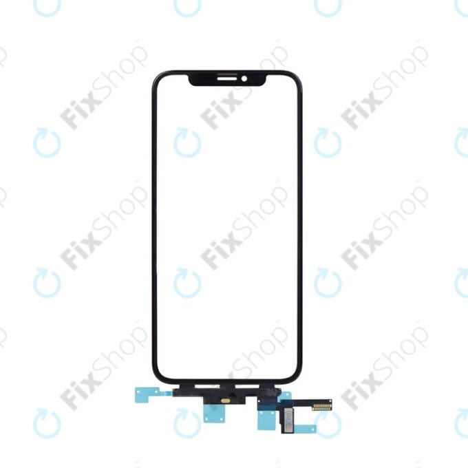 Apple iPhone XS - Sticlă Tactilă + IC Conector + OCA Adhesive