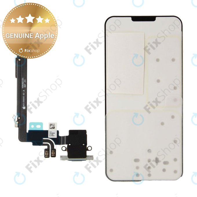Conector de Încărcare + Cablu Flex pentru iPhone 16 Pro Max | White Titanium | 923-11484 | Genuine Apple