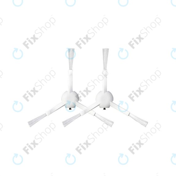Xiaomi Dreame L10 Pro, D9, D9 Max, D9 Pro, F9, Mi Robot Vacuum Mop (Mijia 1C), 2 (Mijia 2C), 2 Pro+ (Mijia 1T), 2 Ultra, Trouver Roboter LDS - Perie laterală (Alb) - 2buc