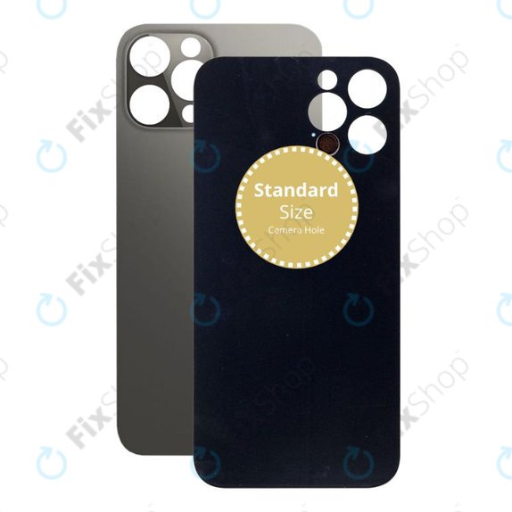 Apple iPhone 12 Pro Max - Sticlă Carcasă Spate (Graphite)