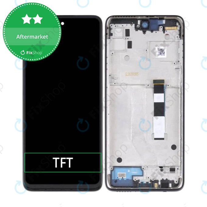 Motorola Moto G 5G XT2113 - Ecran LCD + Sticlă Tactilă + Ramă (Volcanic Gray) TFT
