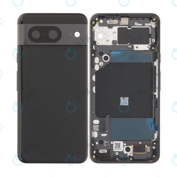 Google Pixel 8 - Carcasă Baterie Complet (Obsidian)