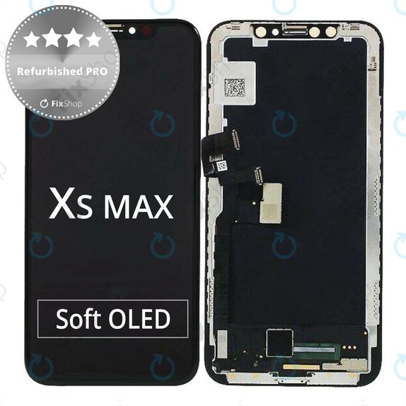 Apple iPhone XS Max - Ecran LCD + Sticlă Tactilă + Ramă Refurbished PRO
