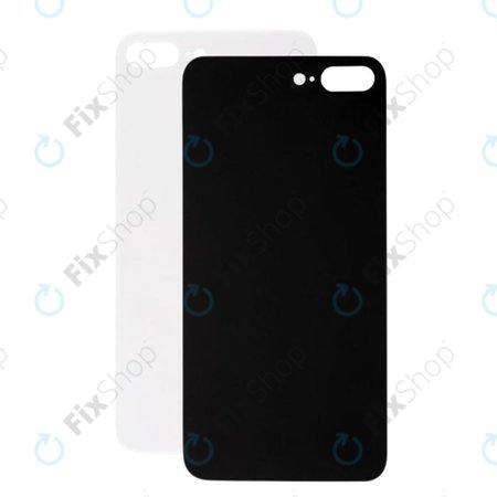 Apple iPhone 8 Plus - Sticlă Carcasă Spate (Silver)