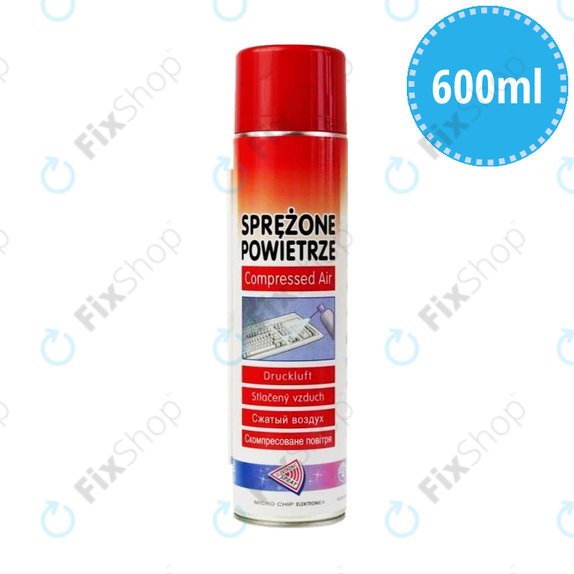Micro Chip Electronic - Aer comprimat pentru curățarea electronici - 600ml