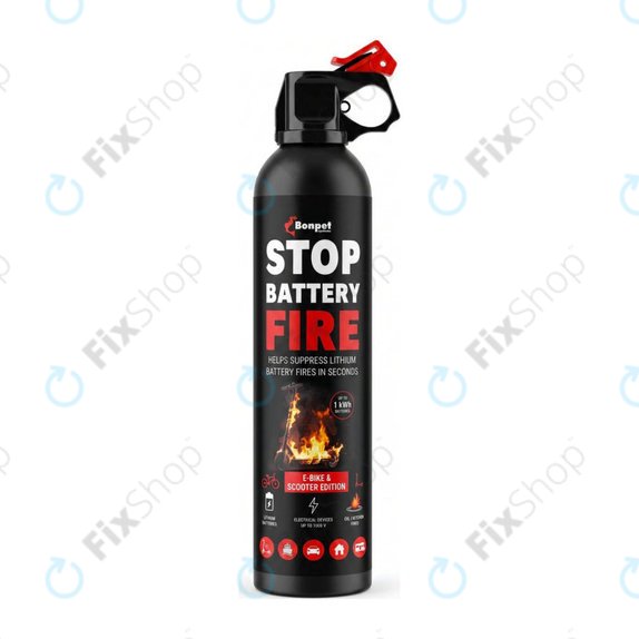 Bonpet Spray de stingere pentru baterii cu litiu, 500 ml, E-Bike & Scooter Edition