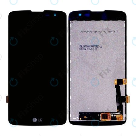 LG K7 X210 - Ecran LCD + Sticlă Tactilă (Negru) - EAT63353901