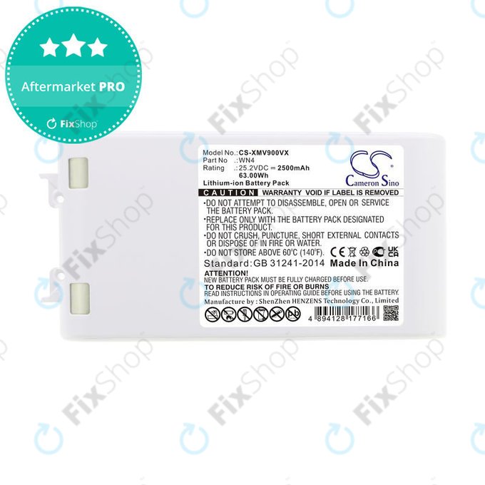 Baterie pentru Xiaomi Dreame V10, V9, V8, XR, 2500mAh, Li-Ion, 25.2V, WN4, HQ