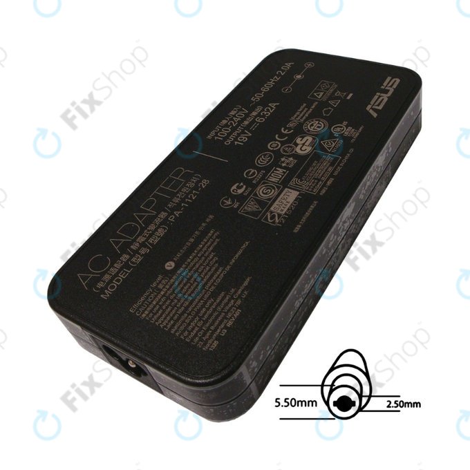 Adaptor de încărcare pentru Asus, B04G266006100, 120W, 19V, Genuine Service Pack