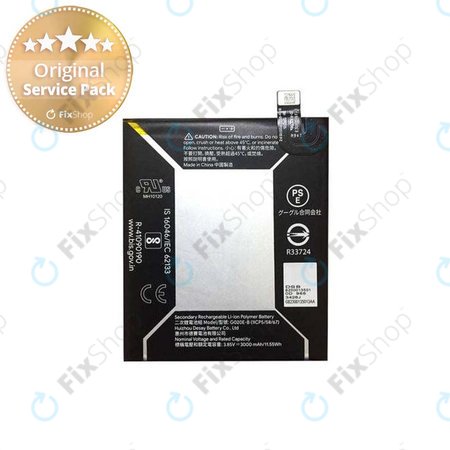 Google Pixel 3a - Baterie G020E-B 3000mAh - G823-00105-01 Genuine Service Pack