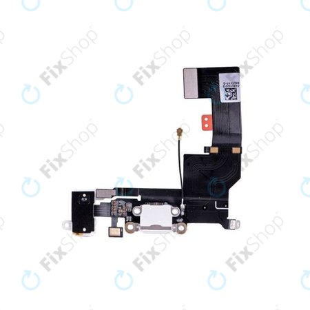 Apple iPhone SE - Conector de Încărcare + Cablu Flex (White)