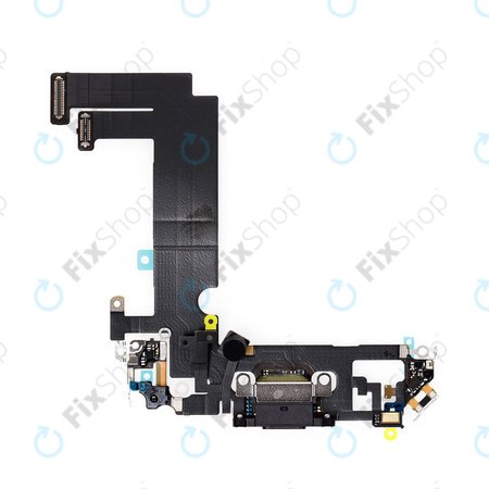Apple iPhone 12 Mini - Conector de Încărcare + Cablu Flex (Black)