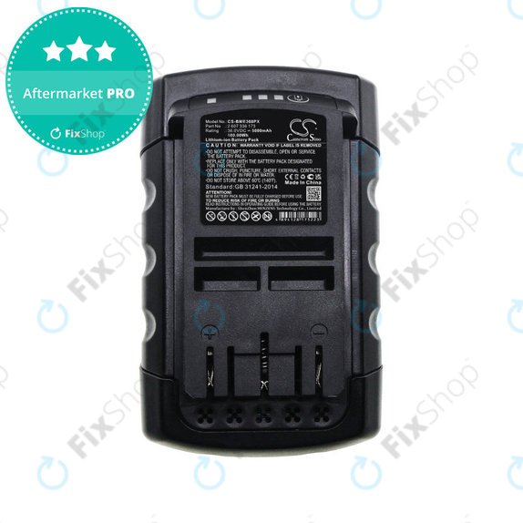 Baterie pentru Bosch Rotak 32li, 37li, 43li, Easyrotak 36-550, 5000mAh, Li-Ion, 36V, 2 607 336 173, HQ