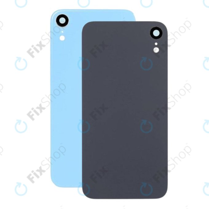 Apple iPhone XR - Sticlă Carcasă Spate + Sticlă Camere (Blue)