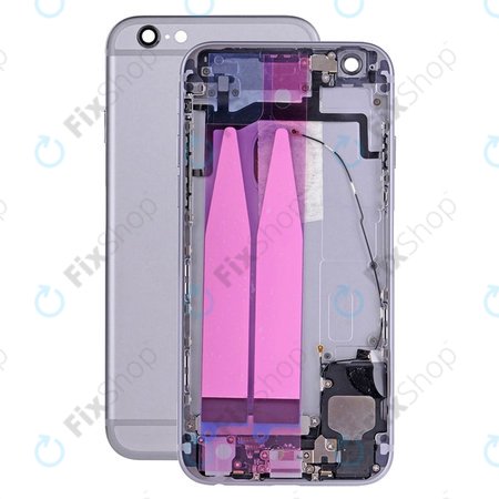 Apple iPhone 6S - Carcasă Spate cu Piese Mici (Space Gray)