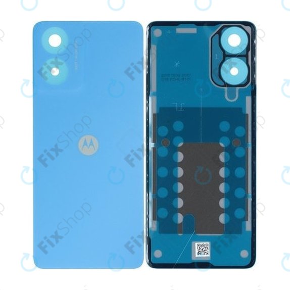 Motorola Moto G04 - Carcasă Baterie (Satin Blue) - 5S58C23912 Genuine Service Pack