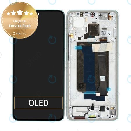 Xiaomi Poco X7 Pro 2412DPC0AG - Ecran LCD + Sticlă Tactilă + Ramă (Green) - 56000200O1000 Genuine Service Pack