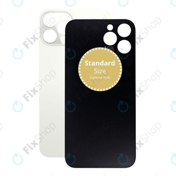 Apple iPhone 12 Pro - Sticlă Carcasă Spate (Silver)