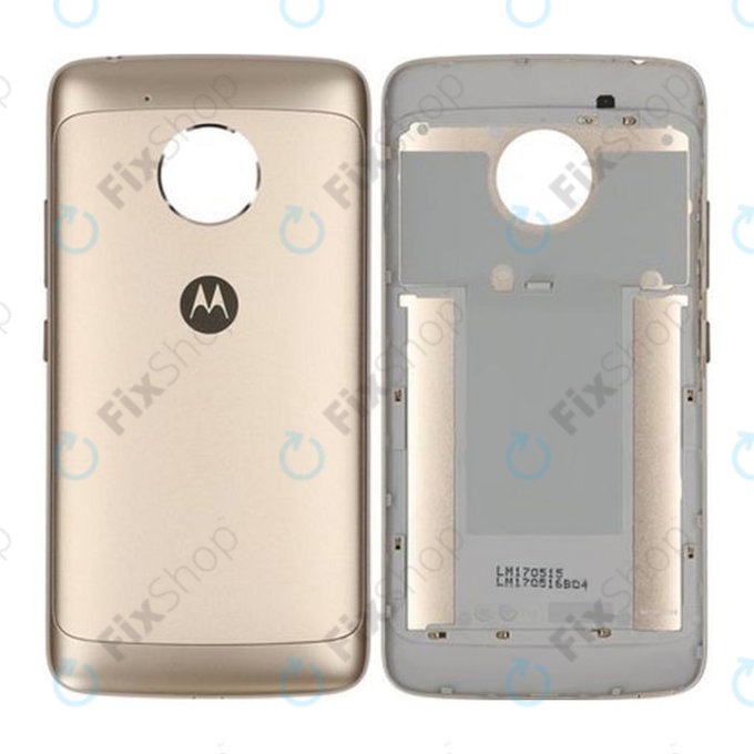 Motorola Moto G5 XT1676 - Carcasă Baterie (Auriu) - 5S58C07427 Genuine Service Pack