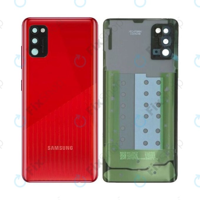 Samsung Galaxy A41 A415F - Carcasă Baterie (Prism Crush Red) - GH82-22585B Genuine Service Pack