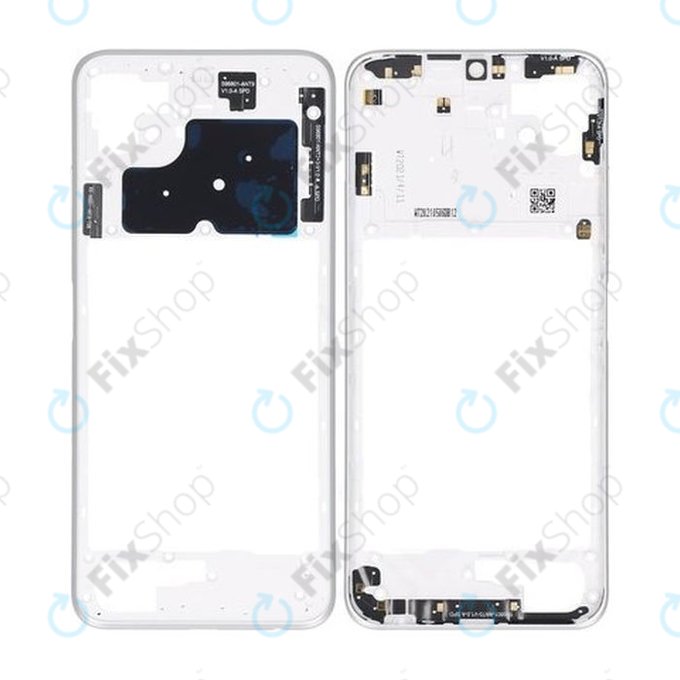 Samsung Galaxy A22 5G A226B - Ramă Mijlocie (White) - GH81-20721A Genuine Service Pack
