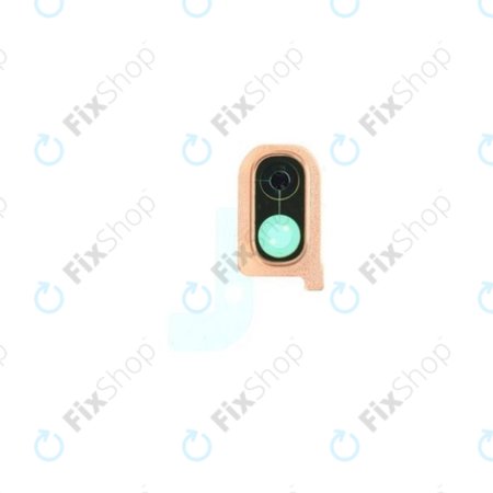 Samsung Galaxy A40 A405F - Ramă Cameră Spate (Prism Crush Coral) - GH98-43996D Genuine Service Pack