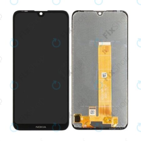 Nokia 2.2 - Ecran LCD + Sticlă Tactilă (Negru)