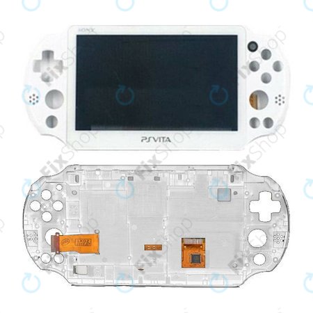 Sony Playstation Vita 2000 - Ecran LCD + Sticlă Tactilă (Alb)