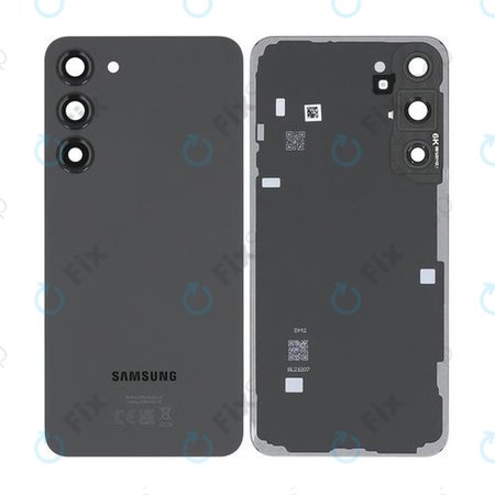 Samsung Galaxy S23 Plus S916B - Carcasă Baterie (Phantom Black) - GH82-30388A Genuine Service Pack