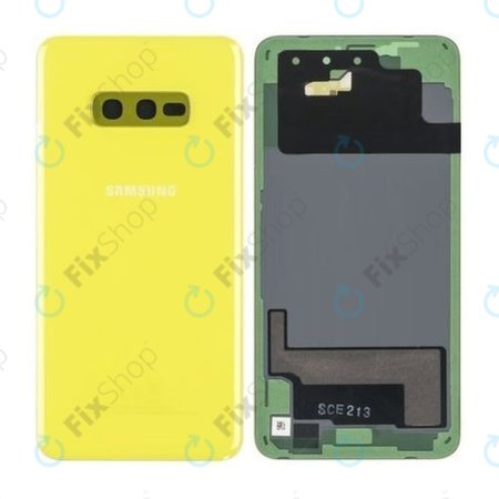 Samsung Galaxy S10e G970F - Carcasă Baterie (Canary Yellow) - GH82-18452G Genuine Service Pack