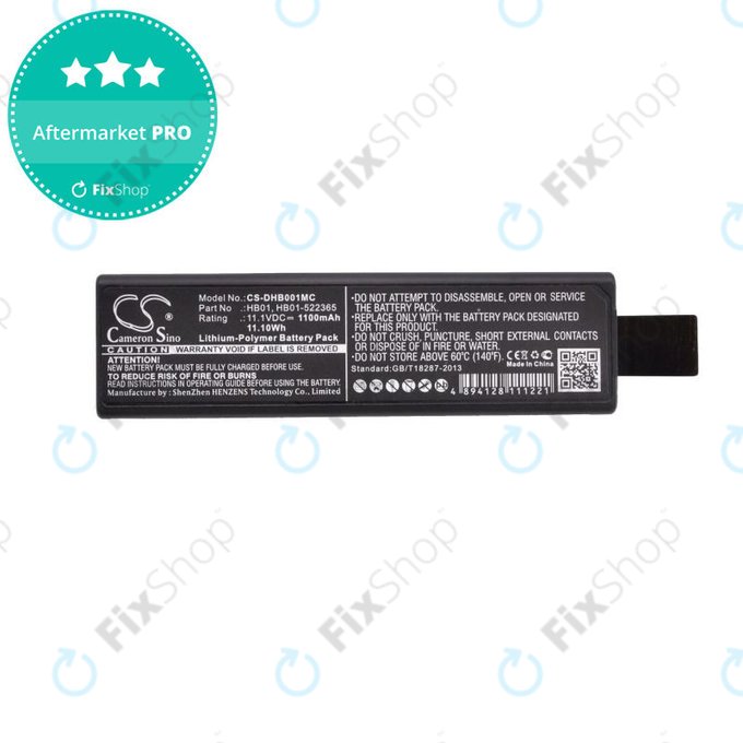 Baterie pentru DJI Osmo, Zenmuse X3, X5, 1100mAh, Li-Pol, 11.1V, HB01, HQ