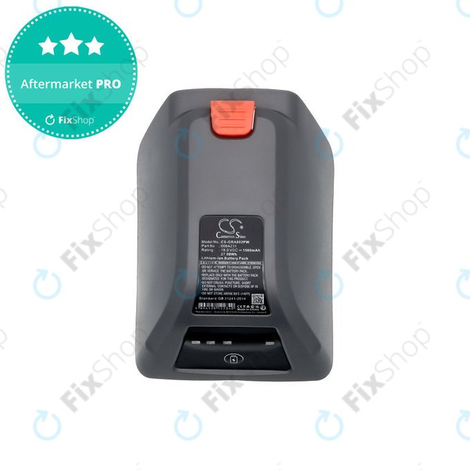 Baterie pentru Gardena Comfort Wand-Schlauchbox 35, 8025-20, 1500mAh, Li-Ion, 18V, 008A231, HQ