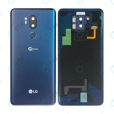 LG G710EM G7 ThinQ - Carcasă Baterie + Senzor Ampentruntă (Blue) - ACQ90241012