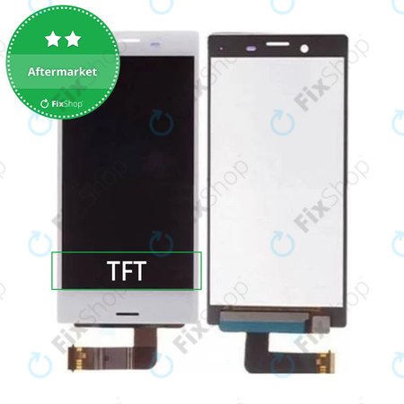 Sony Xperia X Compact F5321 - Ecran LCD + Sticlă Tactilă (White) TFT