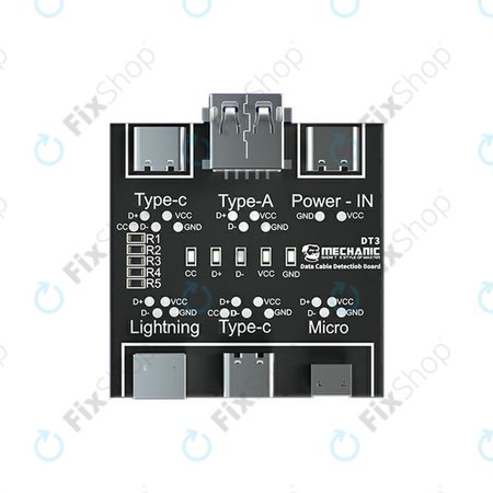 Mechanic DT3 - Cable Tester (Lightning, USB-C, microUSB)