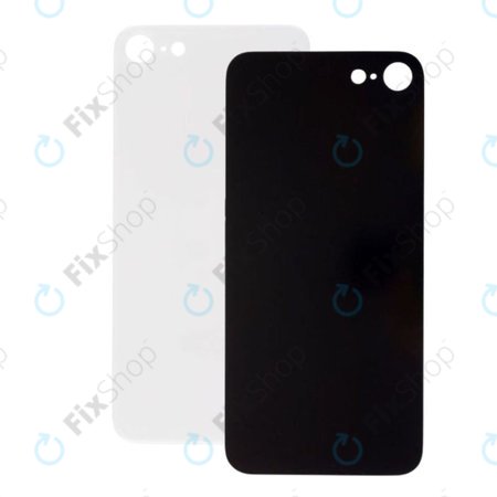 Apple iPhone SE (2nd Gen 2020) - Sticlă Carcasă Spate (White)