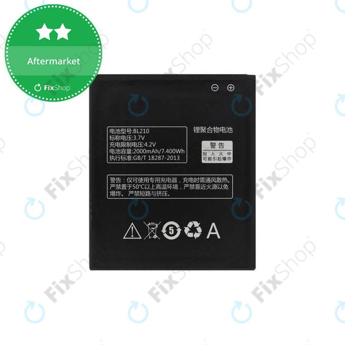 Lenovo A536, S820, S650 - Baterie BL210 2000mAh