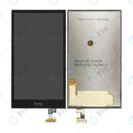 HTC Desire 510 - Ecran LCD + Sticlă Tactilă (Negru) -  62H00107-00M