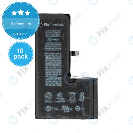 Apple iPhone XS - Baterie 2658mAh FixPremium (10 Pack)