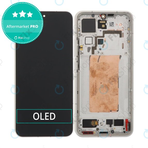 Xiaomi 15 5G - Ecran LCD + Sticlă Tactilă + Ramă (White) OLED