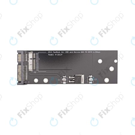 Apple MacBook Air 11" A1465, 13" A1466, Pro 13" A1425, 15" A1398 (Mid 2012, Late 2012) - Adaptor 2.5 SATA 3.0 SSD