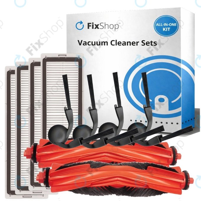 Set de piese de schimb pentru Xiaomi Robot Vacuum S40 (2x Perie principală, 4x Filter, 4x Perie laterală)