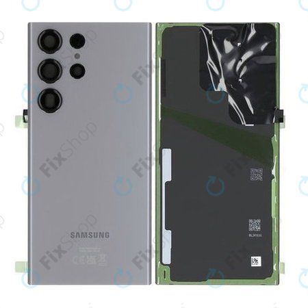 Samsung Galaxy S23 Ultra S918B - Carcasă Baterie (Graphite) - GH82-30400E Genuine Service Pack