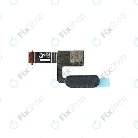 HTC 10 - Buton Acasă + Senzor de Amprentă Deget (Negru) - 54H20606-00M