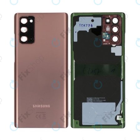 Samsung Galaxy Note 20 N980B - Carcasă Baterie (Mystic Bronze) - GH82-23298B Genuine Service Pack