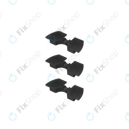 Xiaomi Mi Electric Scooter 1S, 2 M365, Essential, Pro, Pro 2 - Amortizoare de vibrații (Black) - 3buc